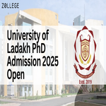 University of Ladakh PhD Admission 2025 Open